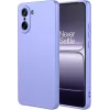 Phonesta Soft Silk Silicone Back Cover hoesje voor OnePlus Nord CE5 - Paars
