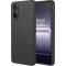 Phonesta Soft Silk Silicone Back Cover hoesje voor OnePlus Nord CE5 - Zwart