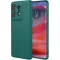Phonesta Soft Silk Silicone Back Cover hoesje voor Motorola Edge 50 Pro - Donkergroen