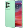 Phonesta Soft Silk Silicone Back Cover hoesje voor Motorola Edge 50 Pro - Matcha Green 0