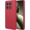 Phonesta Soft Silk Silicone Back Cover hoesje voor Xiaomi 14T - Rood