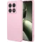 Phonesta Soft Silk Silicone Back Cover hoesje voor Xiaomi 14T - Roze