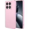 Phonesta Soft Silk Silicone Back Cover hoesje voor Xiaomi 14T Pro - Roze
