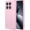 Phonesta Soft Silk Silicone Back Cover hoesje voor Xiaomi 14T Pro - Roze