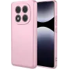 Phonesta Soft Silk Silicone Back Cover hoesje voor Xiaomi Redmi Note 14 Pro 4G - Roze