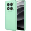 Phonesta Soft Silk Silicone Back Cover hoesje voor Xiaomi Redmi Note 14 Pro Plus - Matcha Green