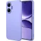 Phonesta Soft Silk Silicone Back Cover hoesje voor Xiaomi Poco F7 - Paars