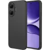 Phonesta Soft Silk Silicone Back Cover hoesje voor Xiaomi Poco F7 - Zwart