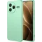 Phonesta Soft Silk Silicone Back Cover hoesje voor Xiaomi Poco F7 Pro - Matcha Green