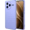 Phonesta Soft Silk Silicone Back Cover hoesje voor Xiaomi Poco F7 Pro - Paars
