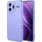 Phonesta Soft Silk Silicone Back Cover hoesje voor Xiaomi Poco F7 Ultra - Paars