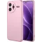 Phonesta Soft Silk Silicone Back Cover hoesje voor Xiaomi Poco F7 Ultra - Roze