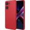 Phonesta Soft Silk Silicone Back Cover hoesje voor Xiaomi Poco X7 Pro - Rood