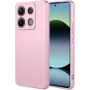 Phonesta Soft Silk Silicone Back Cover hoesje voor Xiaomi Redmi Note 14S/13 Pro / Xiaomi Poco M6 Pro - Roze