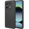 Phonesta Soft Silk Silicone Back Cover hoesje voor Xiaomi Redmi Note 14S/13 Pro / Xiaomi Poco M6 Pro - Zwart
