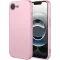 Phonesta Soft Silk Silicone Back Cover hoesje voor Apple iPhone 17e/16e - Roze