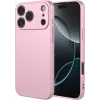 Phonesta Soft Silk Silicone Back Cover hoesje voor Apple iPhone 17 Pro - Roze