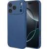 Phonesta Soft Silk Silicone Back Cover hoesje voor Apple iPhone 17 Pro Max - Donkerblauw
