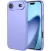 Phonesta Soft Silk Silicone Back Cover hoesje voor Apple iPhone Air - Paars