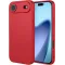 Phonesta Soft Silk Silicone Back Cover hoesje voor Apple iPhone Air - Rood