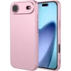 Phonesta Soft Silk Silicone Back Cover hoesje voor Apple iPhone Air - Roze