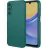 Phonesta Soft Silk Silicone Back Cover hoesje voor Samsung Galaxy A36 - Donkergroen 0