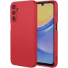 Phonesta Soft Silk Silicone Back Cover hoesje voor Samsung Galaxy S25 FE - Rood 0