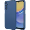 Phonesta Soft Silk Silicone Back Cover hoesje voor Samsung Galaxy S25 Plus/S24 Plus - Donkerblauw