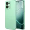 Phonesta Soft Silk Silicone Back Cover hoesje voor Oppo A6 Pro - Matcha Green