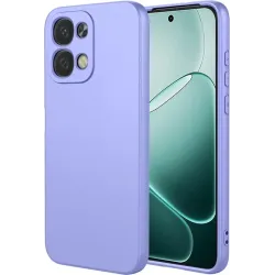 Phonesta Soft Silk Silicone Back Cover hoesje voor Oppo A6 Pro - Paars