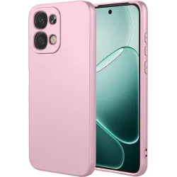 Phonesta Soft Silk Silicone Back Cover hoesje voor Oppo A6 Pro - Roze