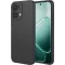 Phonesta Soft Silk Silicone Back Cover hoesje voor Oppo A6 Pro - Zwart