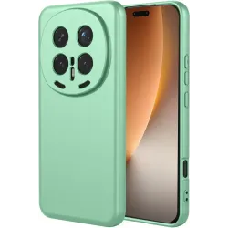 Phonesta Soft Silk Silicone Back Cover hoesje voor HONOR Magic8 Pro - Matcha Green