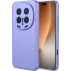 Phonesta Soft Silk Silicone Back Cover hoesje voor HONOR Magic8 Pro - Paars