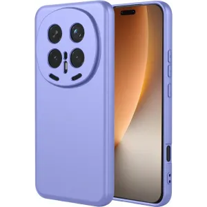 Phonesta Soft Silk Silicone Back Cover hoesje voor HONOR Magic8 Pro - Paars