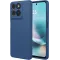 Phonesta Soft Silk Silicone Back Cover hoesje voor Motorola Moto G57 Power - Donkerblauw