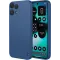 Phonesta Soft Silk Silicone Back Cover hoesje voor Nothing Phone (3a) Lite - Donkerblauw