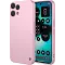 Phonesta Soft Silk Silicone Back Cover hoesje voor Nothing Phone (3a) Lite - Roze