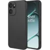 Phonesta Soft Silk Silicone Back Cover hoesje voor OnePlus 15R - Zwart