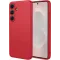 Phonesta Soft Silk Silicone Back Cover hoesje voor Samsung Galaxy S26 - Rood