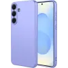 Phonesta Soft Silk Silicone Back Cover hoesje voor Samsung Galaxy S26 Plus - Paars