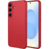 Phonesta Soft Silk Silicone Back Cover hoesje voor Samsung Galaxy S26 Plus - Rood
