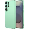 Phonesta Soft Silk Silicone Back Cover hoesje voor Samsung Galaxy S26 Ultra - Matcha Green