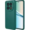 Phonesta Soft Silk Silicone Back Cover hoesje voor Xiaomi Redmi Note 15 4G/5G / Xiaomi Poco M8 - Donkergroen