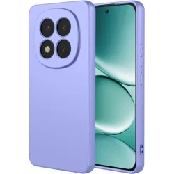 Phonesta Soft Silk Silicone Back Cover hoesje voor Xiaomi Redmi Note 15 Pro 5G - Paars