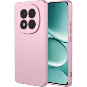 Phonesta Soft Silk Silicone Back Cover hoesje voor Xiaomi Redmi Note 15 Pro 5G - Roze
