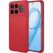 Phonesta Soft Silk Silicone Back Cover hoesje voor Xiaomi Poco F8 Ultra - Rood