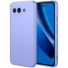 Phonesta Soft Silk Silicone Back Cover hoesje voor Google Pixel 10a - Paars
