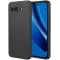 Phonesta Soft Silk Silicone Back Cover hoesje voor Google Pixel 10a - Zwart
