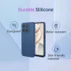 Phonesta Soft Silk Silicone Back Cover hoesje voor HONOR 400 Smart - Donkergroen 2